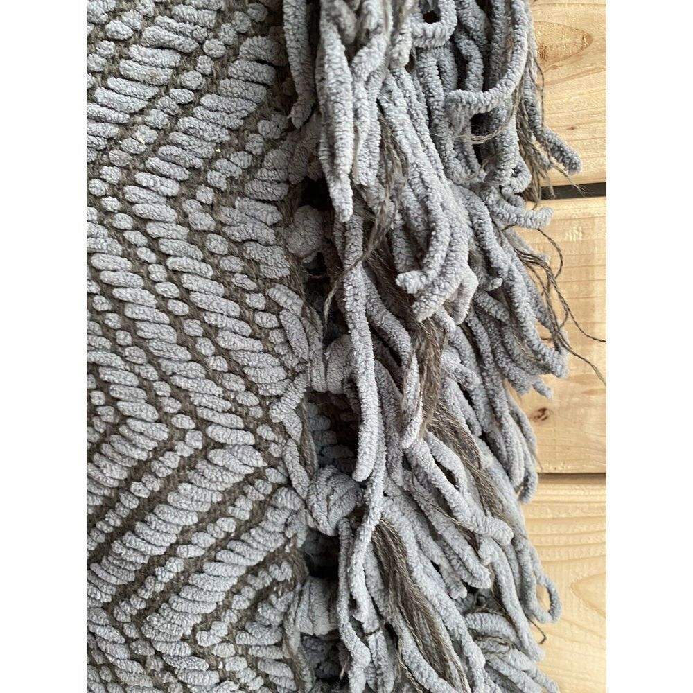 Threshold Throw Blanket With Fringing - Picture 4 of 5